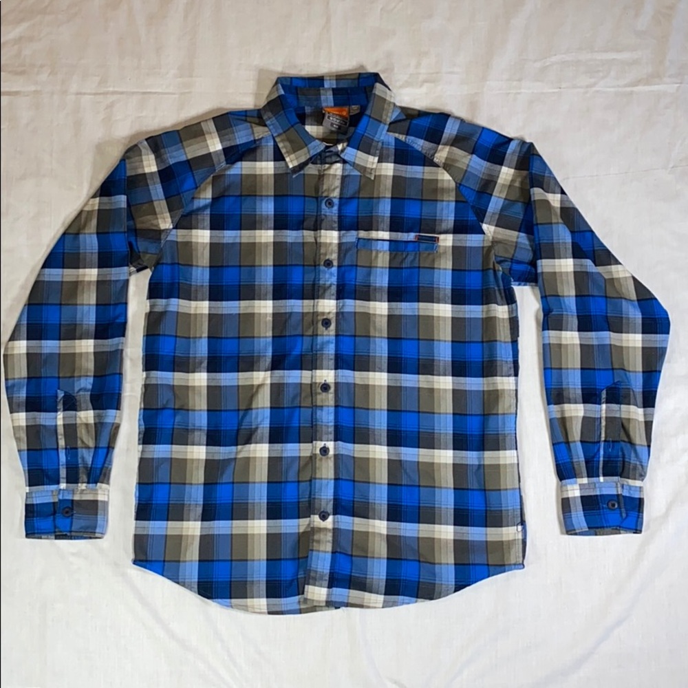 Men’s Medium Merrell Opti-Wick Button Down Shirt